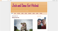 Desktop Screenshot of joshwedsdana.com